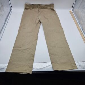 Lee Mens Extreme Comfort Straight Fit Performance Khaki Pants 36x32 104273560